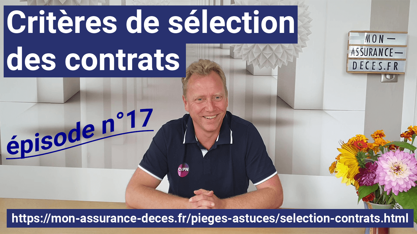 Les Crit Res De S Lection De Contrats D Assurance D C S Par Cgpn